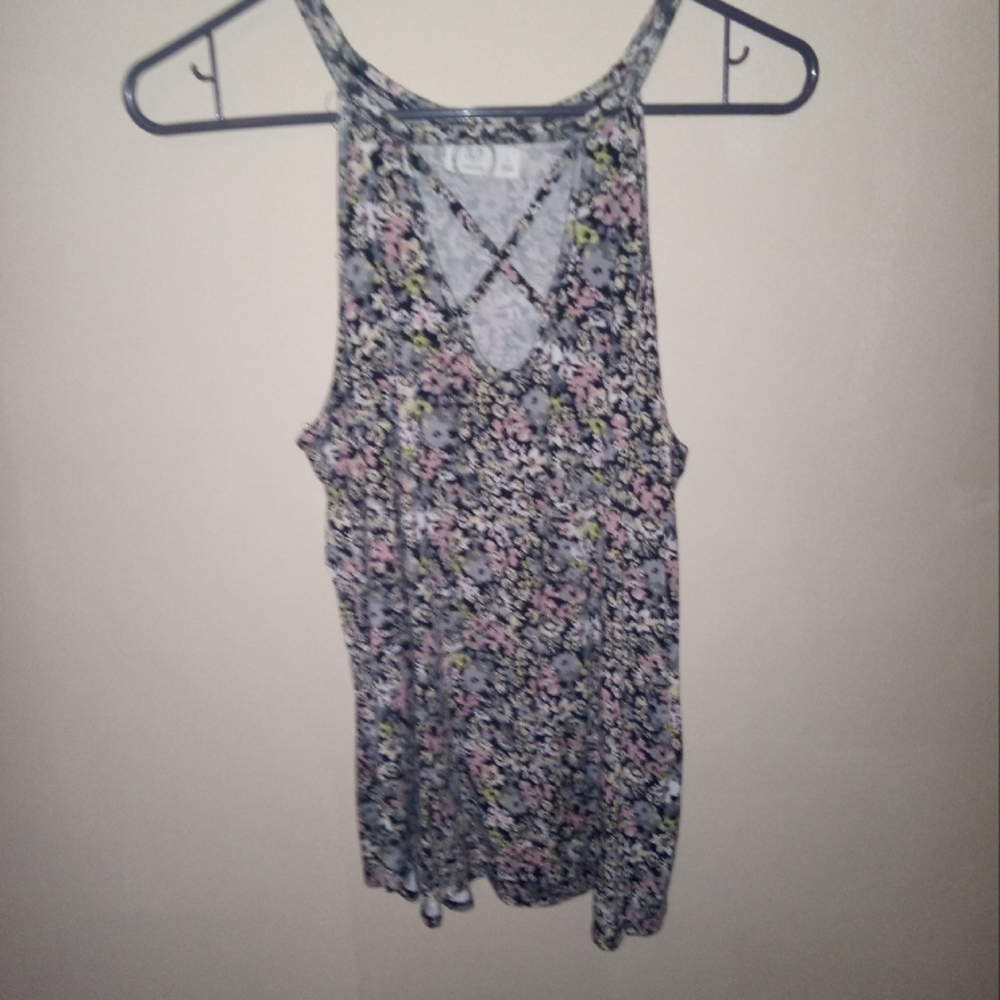 Floral Sleeveless Top